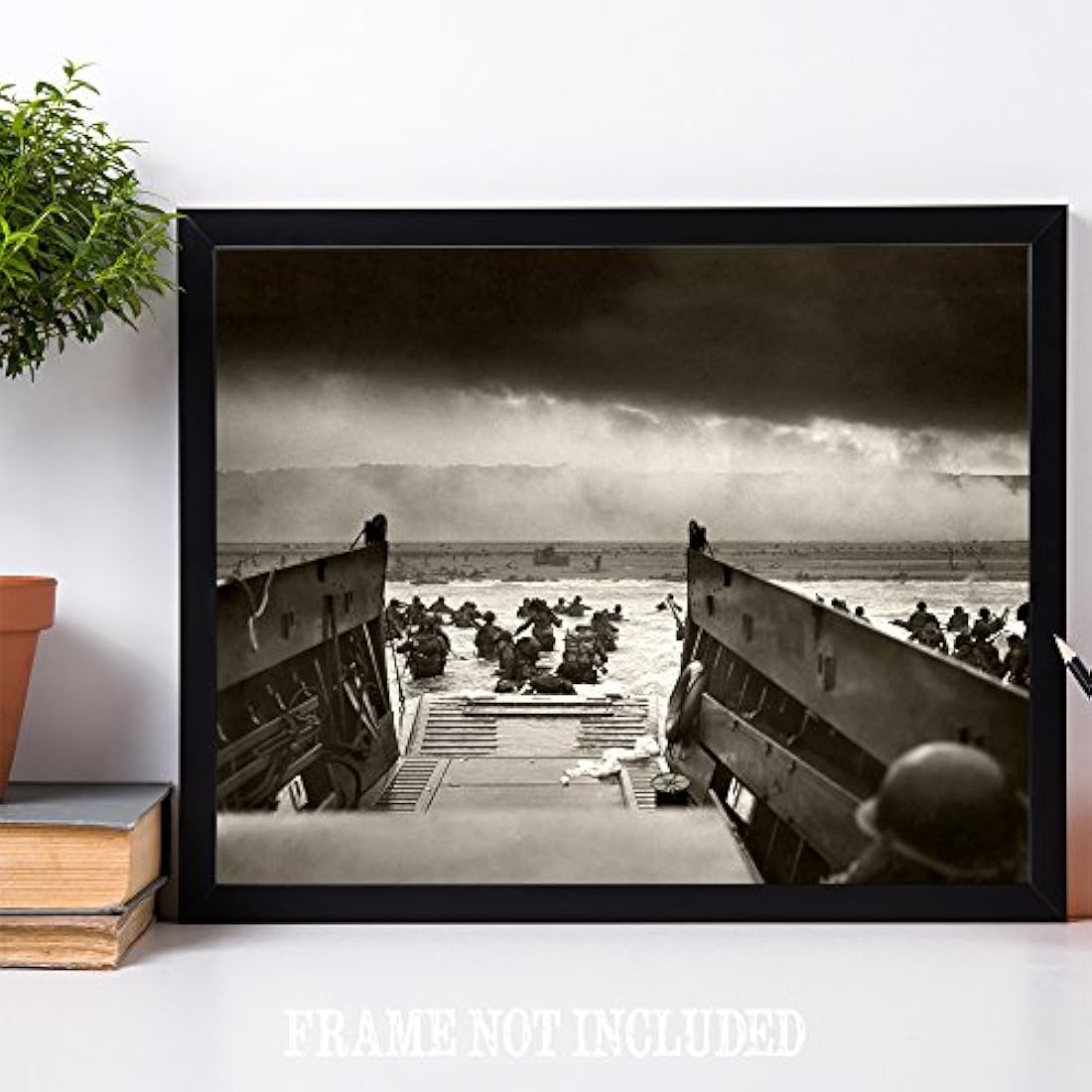 Lone Star Art cuadro decoración regalo para militares,