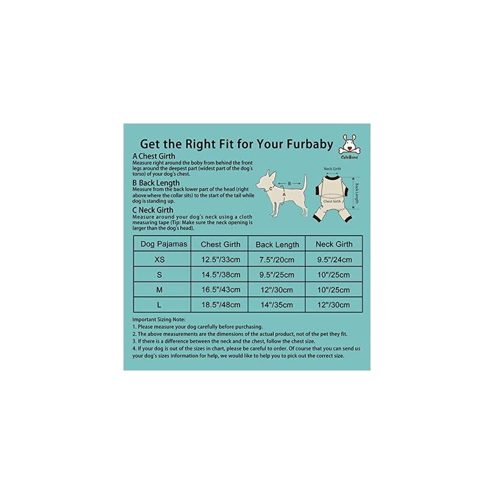 Camisetas o pijama para cachorro azul talla M