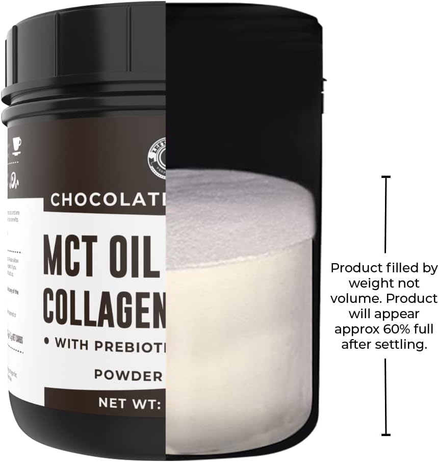 Polvo MCT Keto con Colágeno y Fibra Prebiótica, 16oz