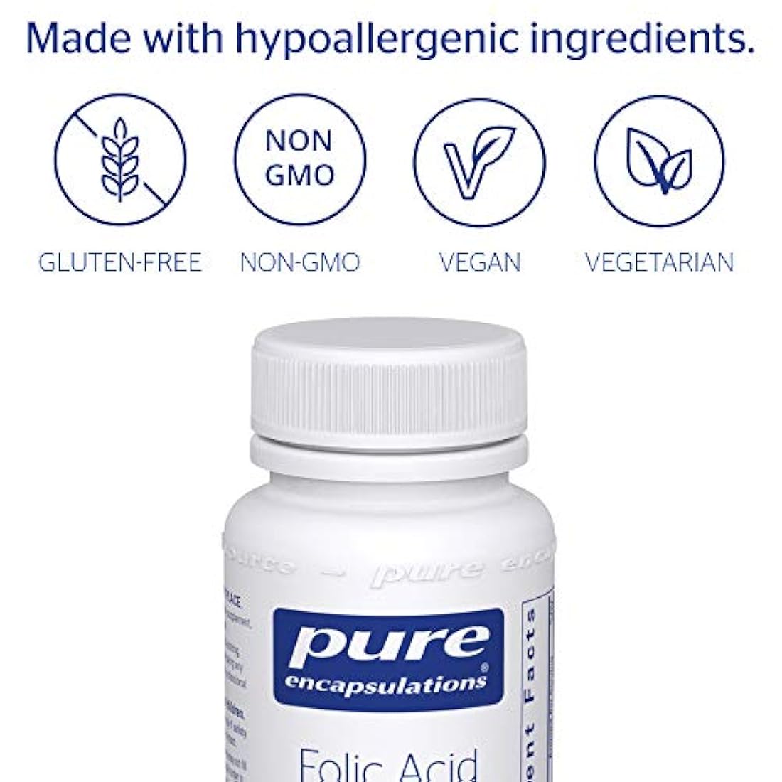 Ácido Fólico 60 vegicaps