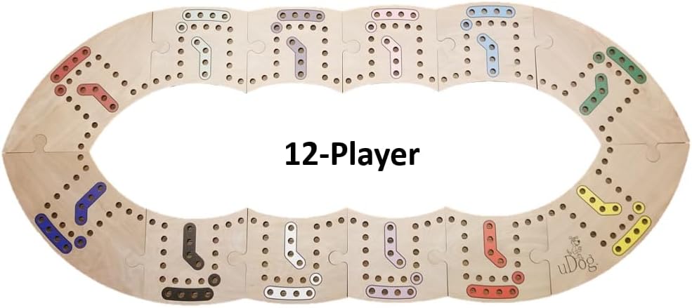 Juego de Mesa uDog | Divertido y Duradero | Para 2-12 Jugadores