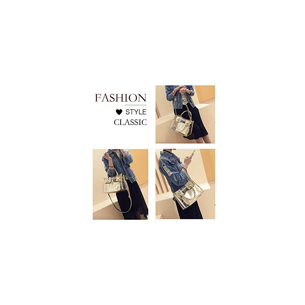 Bolsos transparente para mujer 2 unidades