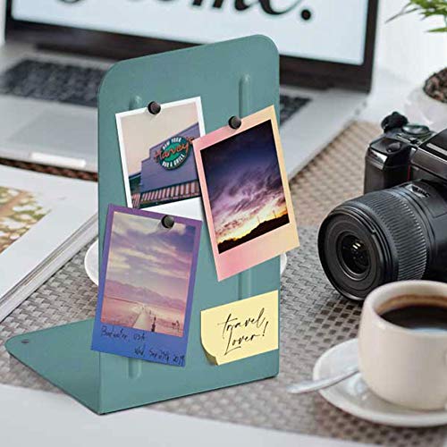 Sujetalibros de metal resistente color verde