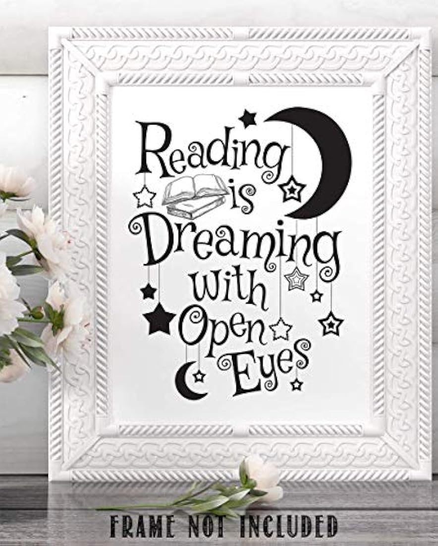 Leer es soñar con los ojos abiertos Lámina sin marco 11x14