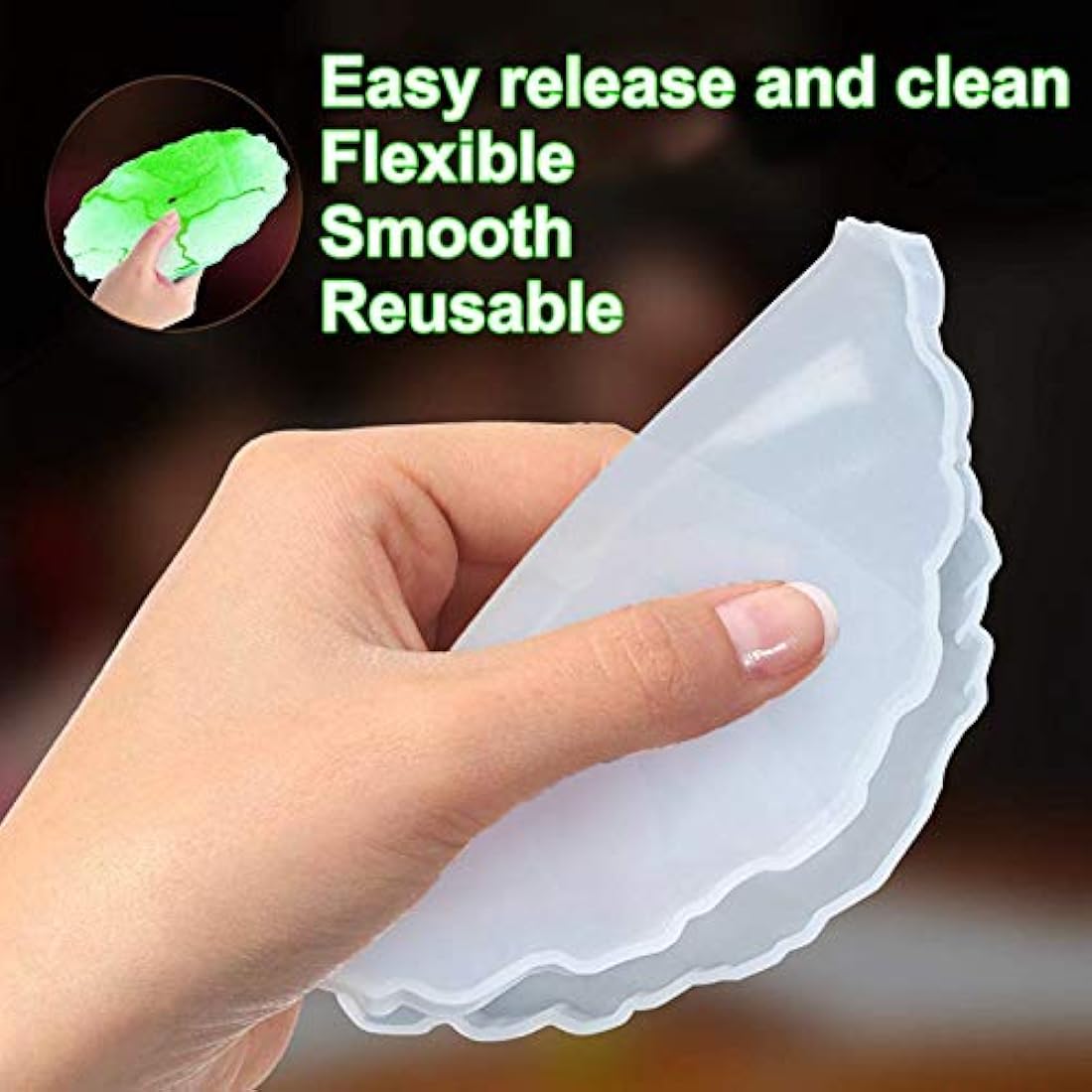 moldes de soporte de resina