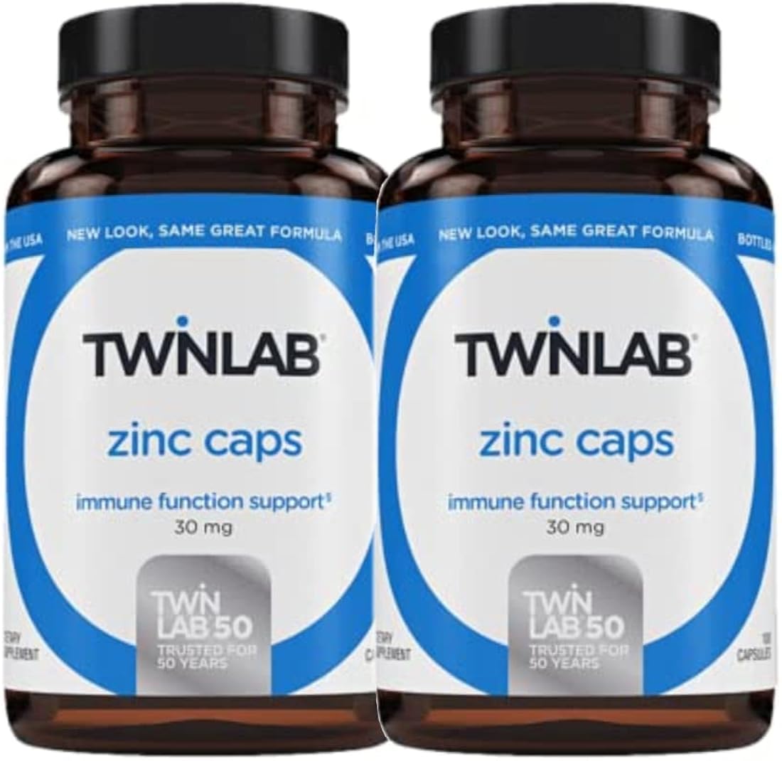 Suplementos de zinc para apoyar la piel inmunológica 100 und