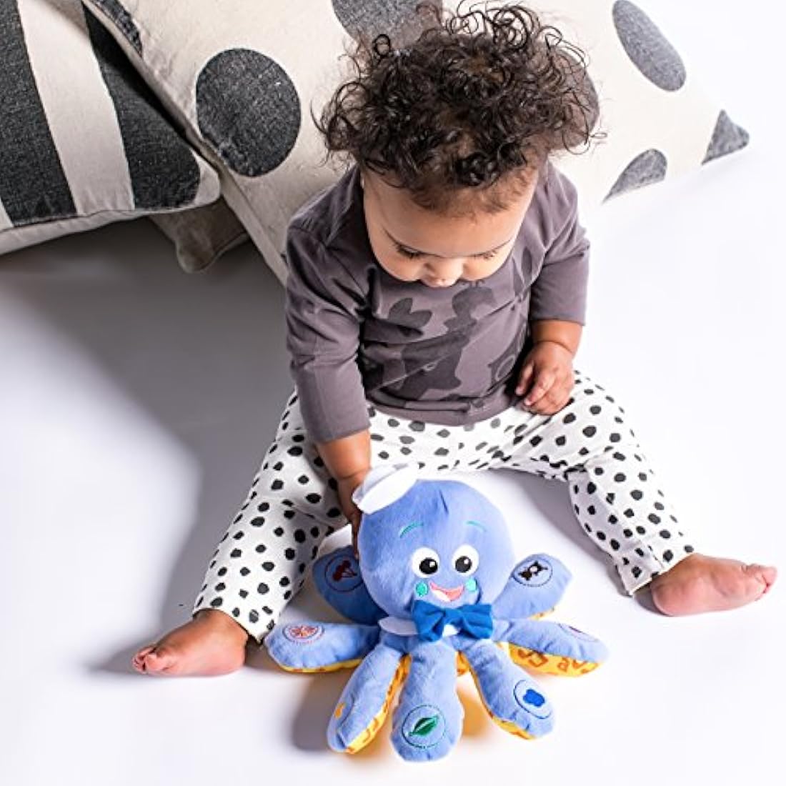 Baby Einstein Octoplush, peluche de pulpo., Paquete de 1