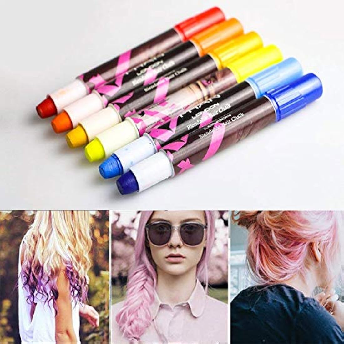 Tiza para el cabello