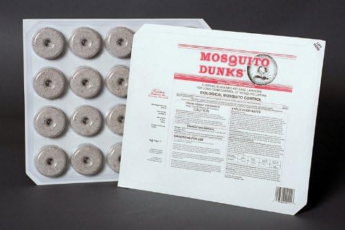 Tabletas Mosquito Dunk de Summit, 20 Contenidos, Pack 1