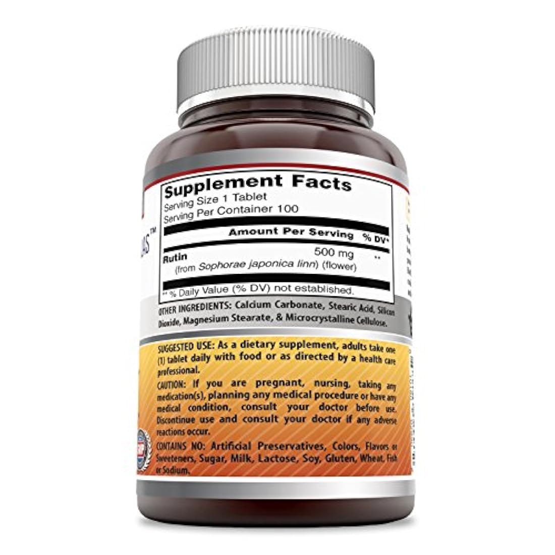 Amazing Formulas - Rutin Natural Bioflavonoide Suplemento