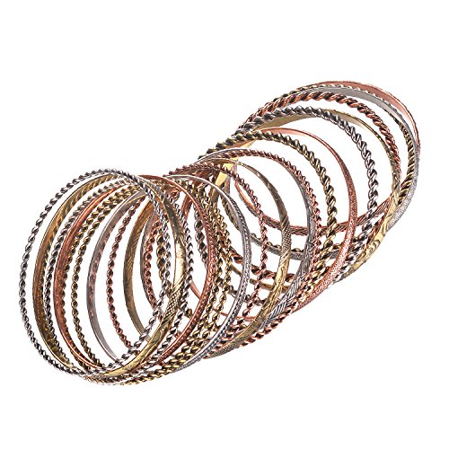 Conjunto de brazalete múltiples brazaletes de metal azteca