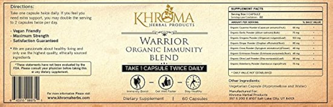 Amplificador de inmunidad, orgánico hierbas