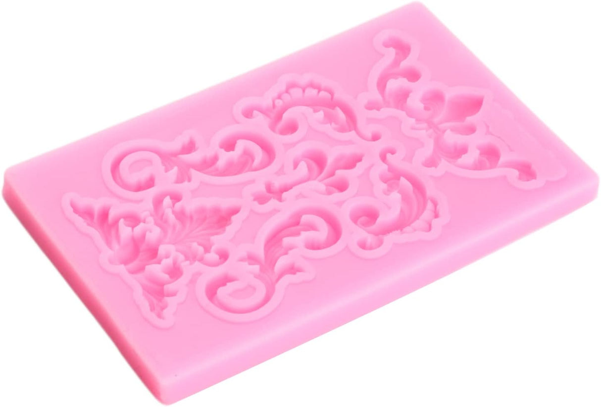 MYPRACS Moldes de silicona de estilo barroco
