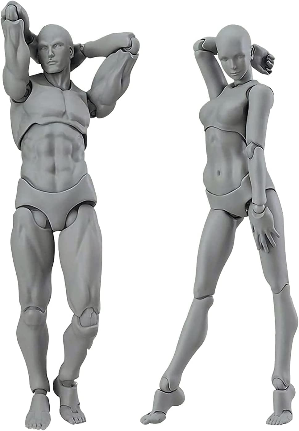 Maniquí de Dibujo AXITWXIT, Figura para Artistas, Set Masculino+Femenino