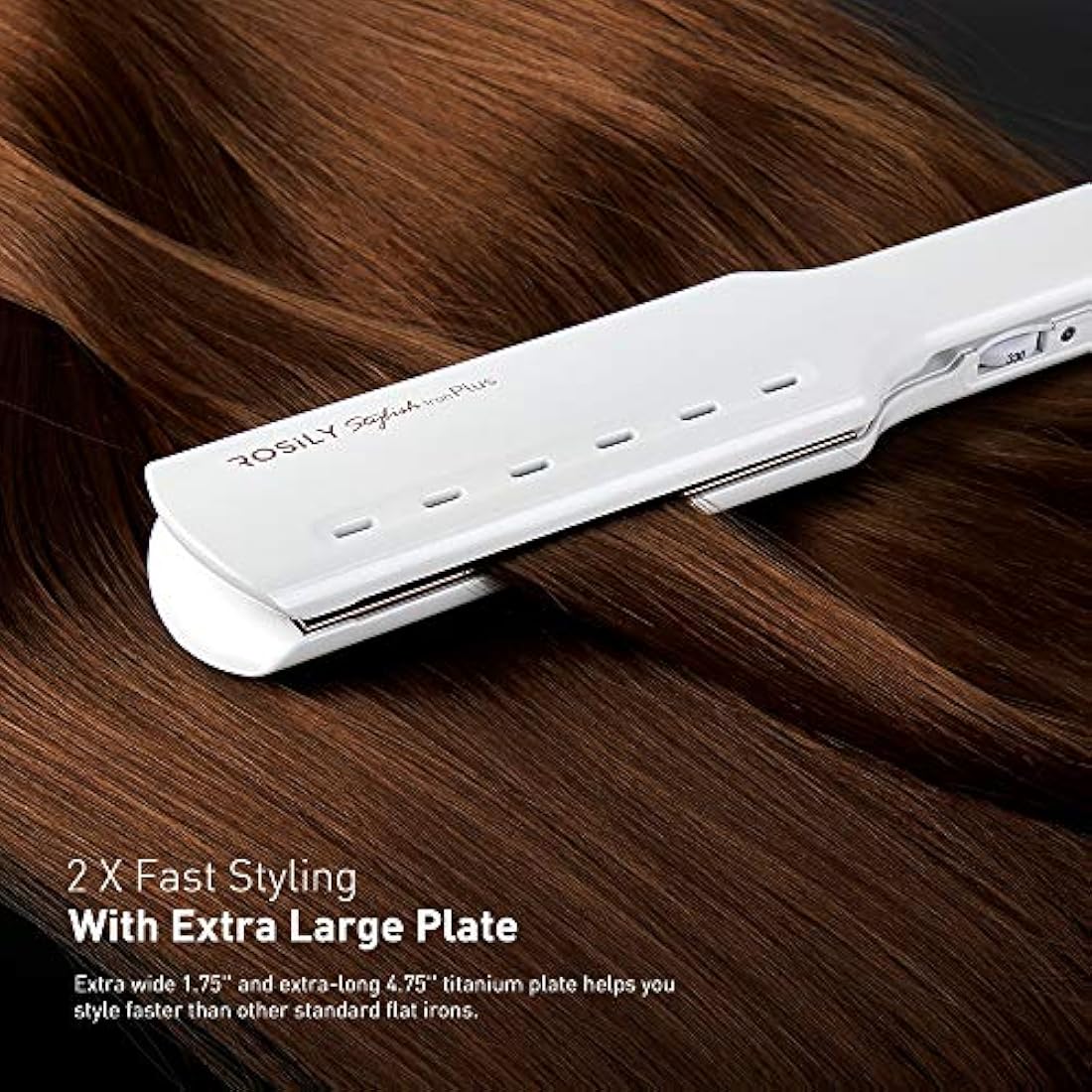 Plancha plana de calidad profesional de salón ROSILY