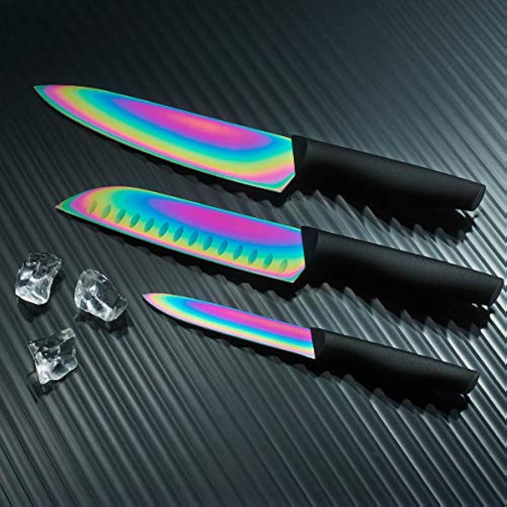 juegos de cuchillos Marco Almond en acero inoxidable