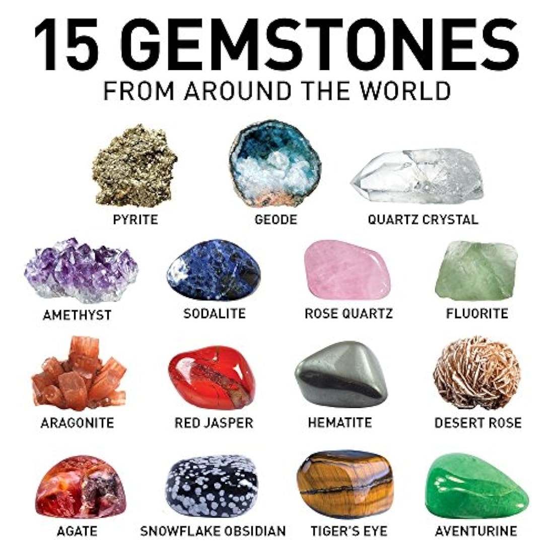 Mega Min para desenterrar 15 gemas National Geographic