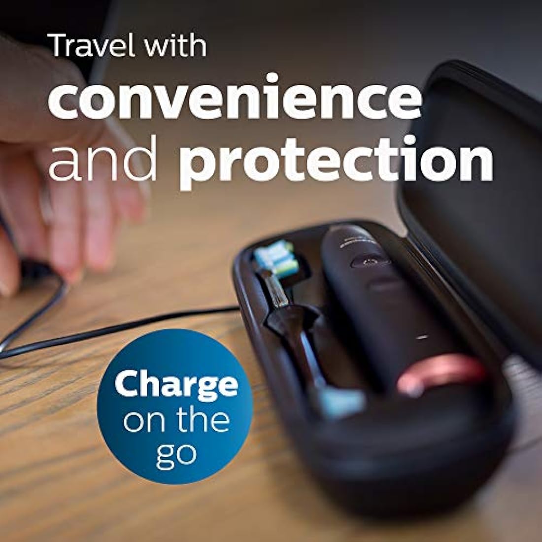 Cepillo de dientes eléctrico recargable