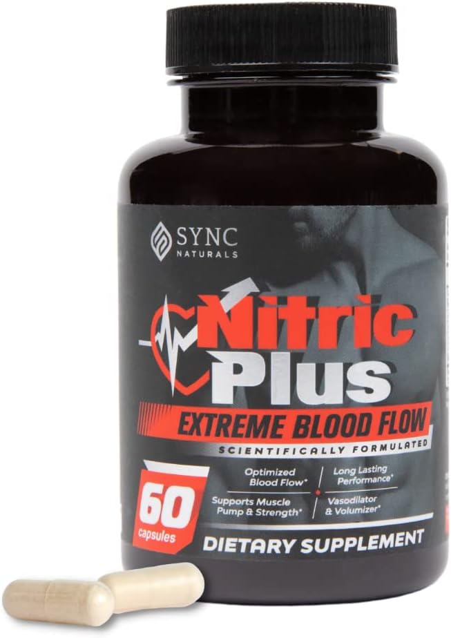 Nitric Plus - 800 mg de arginina - 400 mg L citrulina nítrico