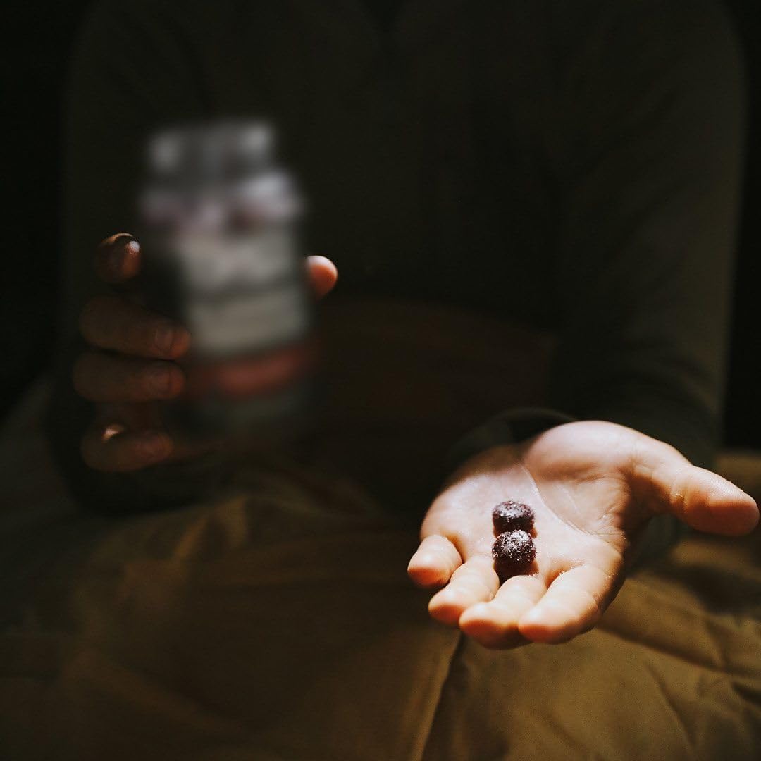 Suplemento Slumber Gummies Sleep Aid 120 gomita cereza ácida