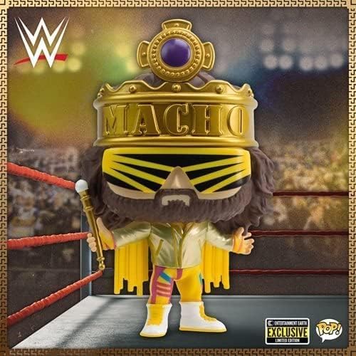 Figura Pop! Vinyl Macho Man - WWE Exclusiva de Entertainment Earth
