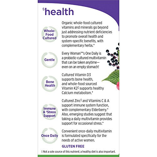 Multivitaminas para mujeres fermentadas con probióticos