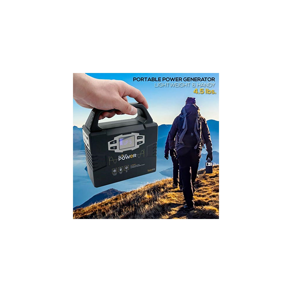 Generador portátil de energía de 150 Wh SERENELIFE SLSPGN10
