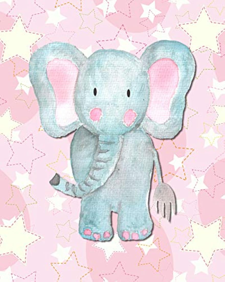 Decoración de la pared del cuarto de niños juego de 6 8x10