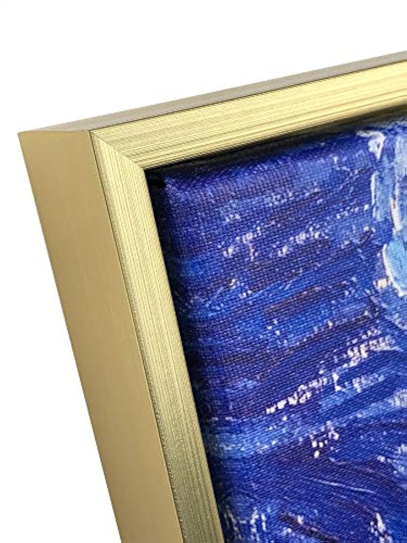 Wieco Art Lienzo impreso, estirado y enmarcado