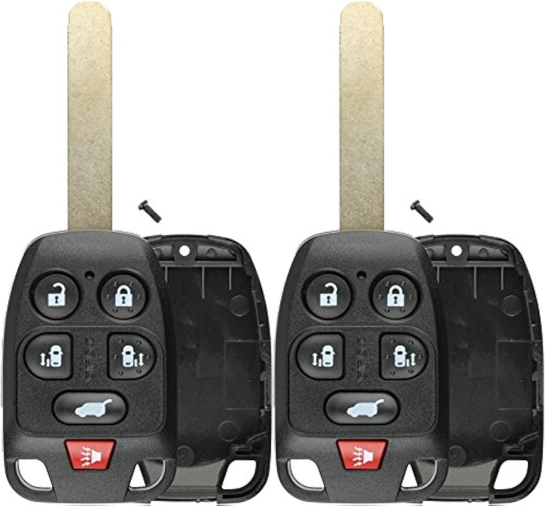 keylessoption Keyless Entry Remote Uncut Blade Fob Shell)