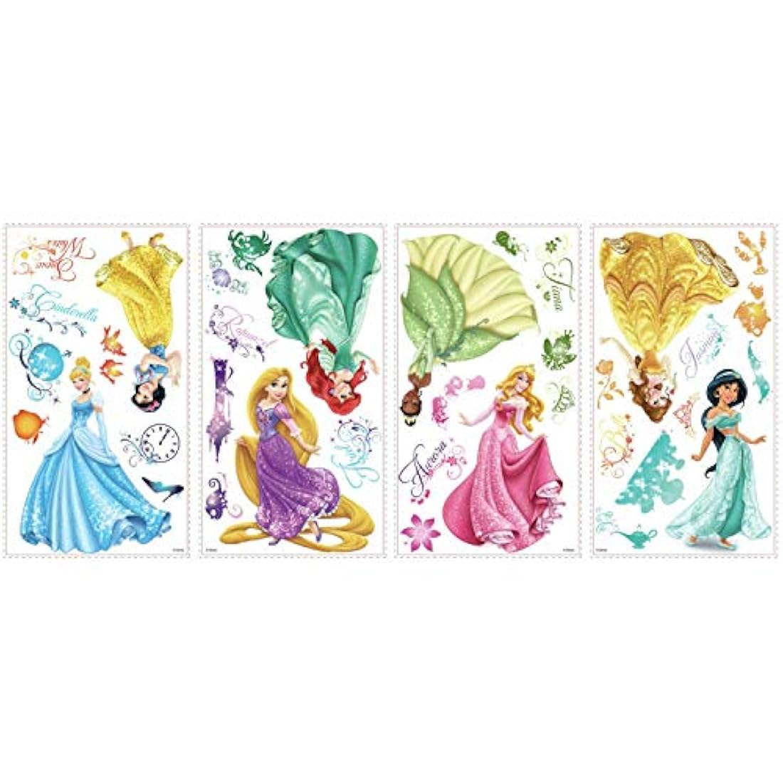 Disney Princess Royal Debut - Adhesivo decorativo para pared