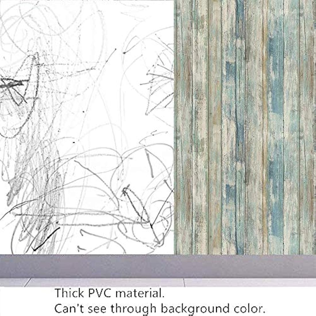 Vinilos Decorativos pintado de madera autoadhesivo