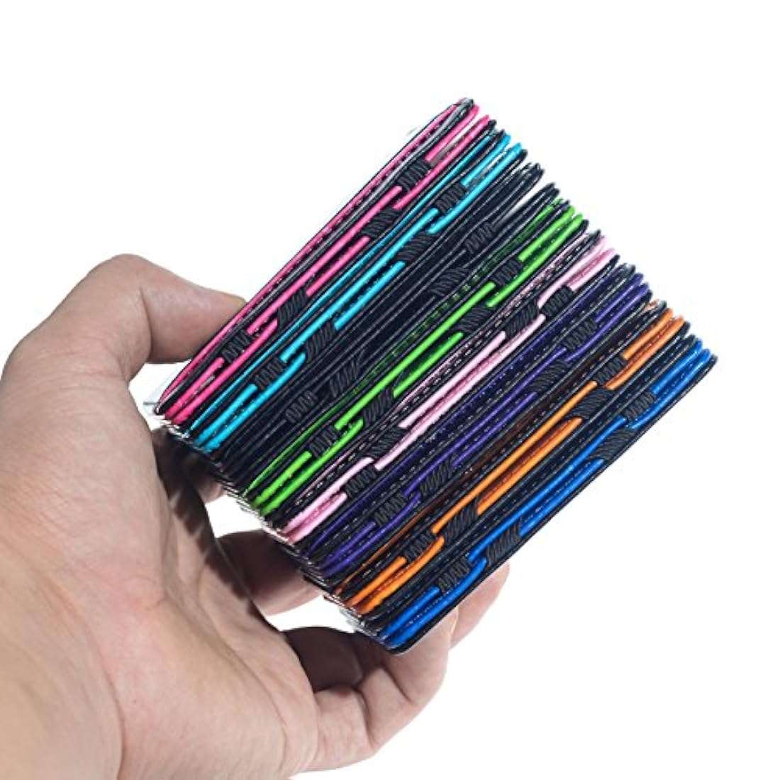 CKLT - Cartera para hombre (piel, minimalista, delgada)