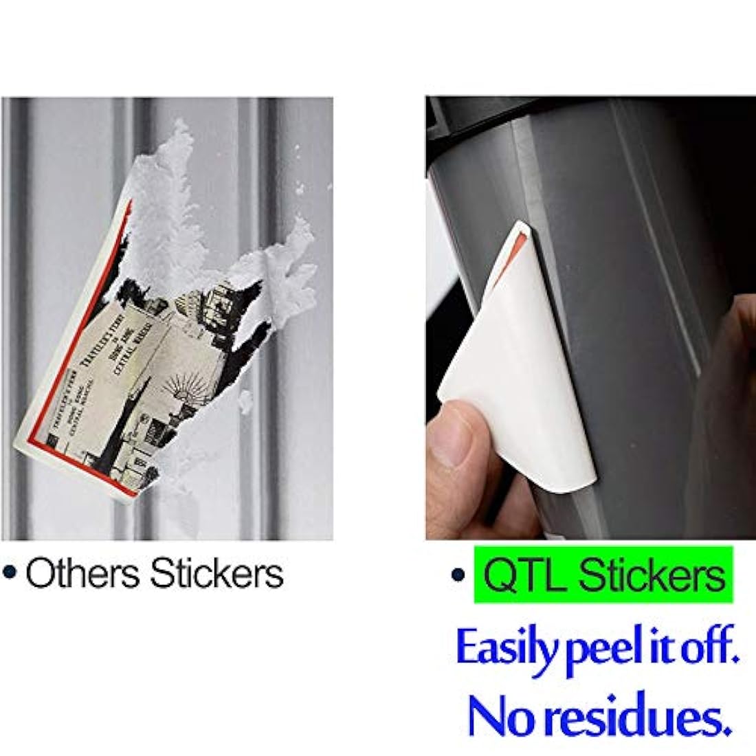 Pegatinas de vinilo impermeables para coche 50 piezas