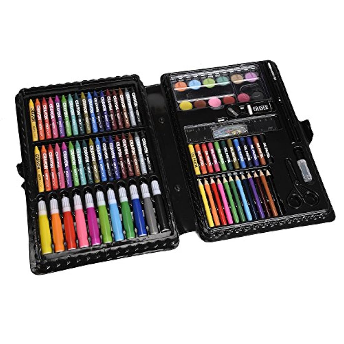 Juego de arte de lujo para niños con estuche de plástico