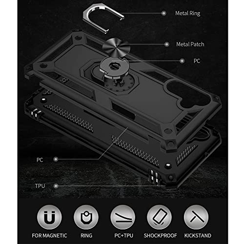 Yiakeng Funda para Samsung Galaxy A13 5G con protector