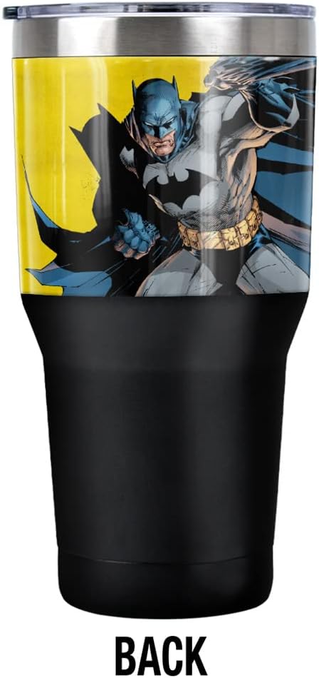 Vaso Térmico LOGOVISION Batman 30 oz Acero Inoxidable con Tapa