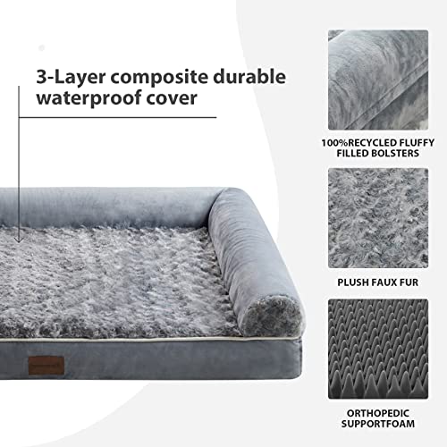 Camas para perros grandes ortopédica BFPETHOME