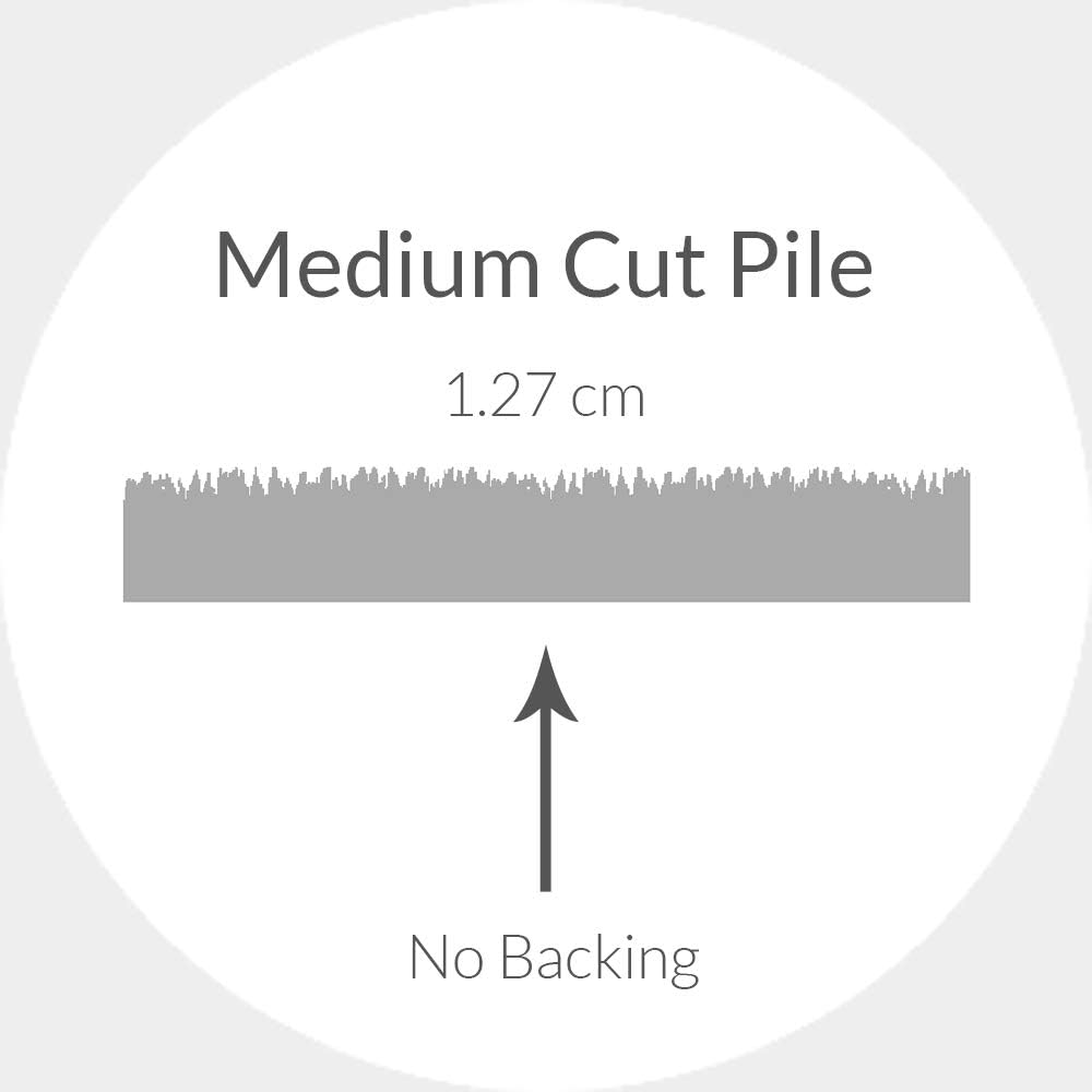 Alfombra Área Boho Chic Medallón Desgastado, Modelo MNC243L