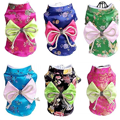 MaruPet Kimono japonés para niña, disfraz de Halloween