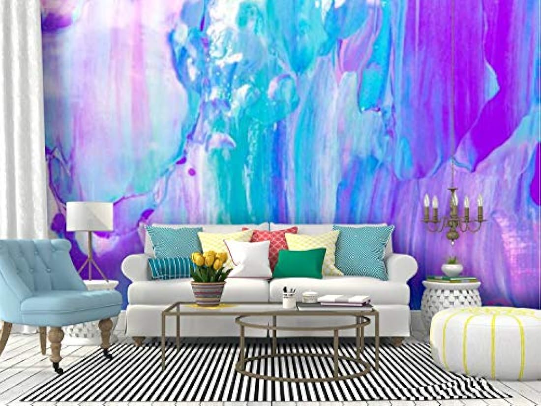 Papel pintado autoadhesivo rollo de papel borrosa