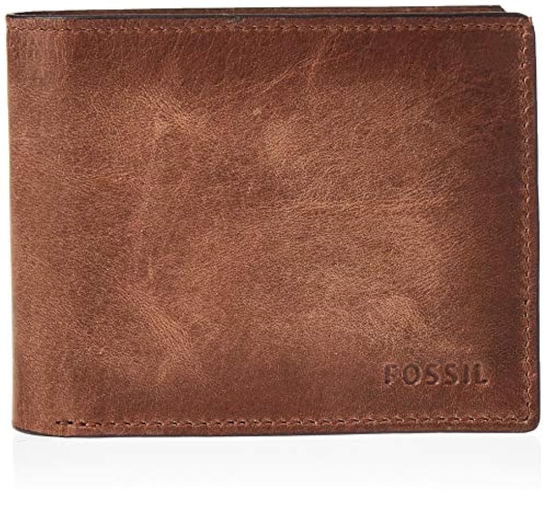 Fossil Derrick Cartera de piel RFID bloqueo para hombre