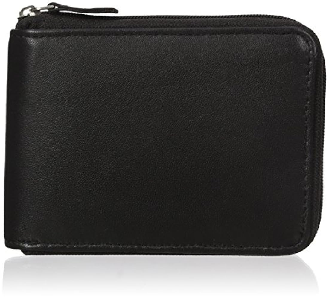 Buxton - Cartera con cremallera para hombre