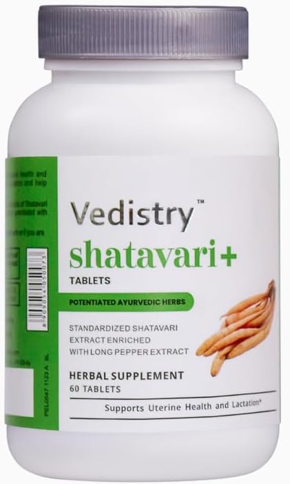 shatavari + Tablets I Supports Uterine Health and Lactation