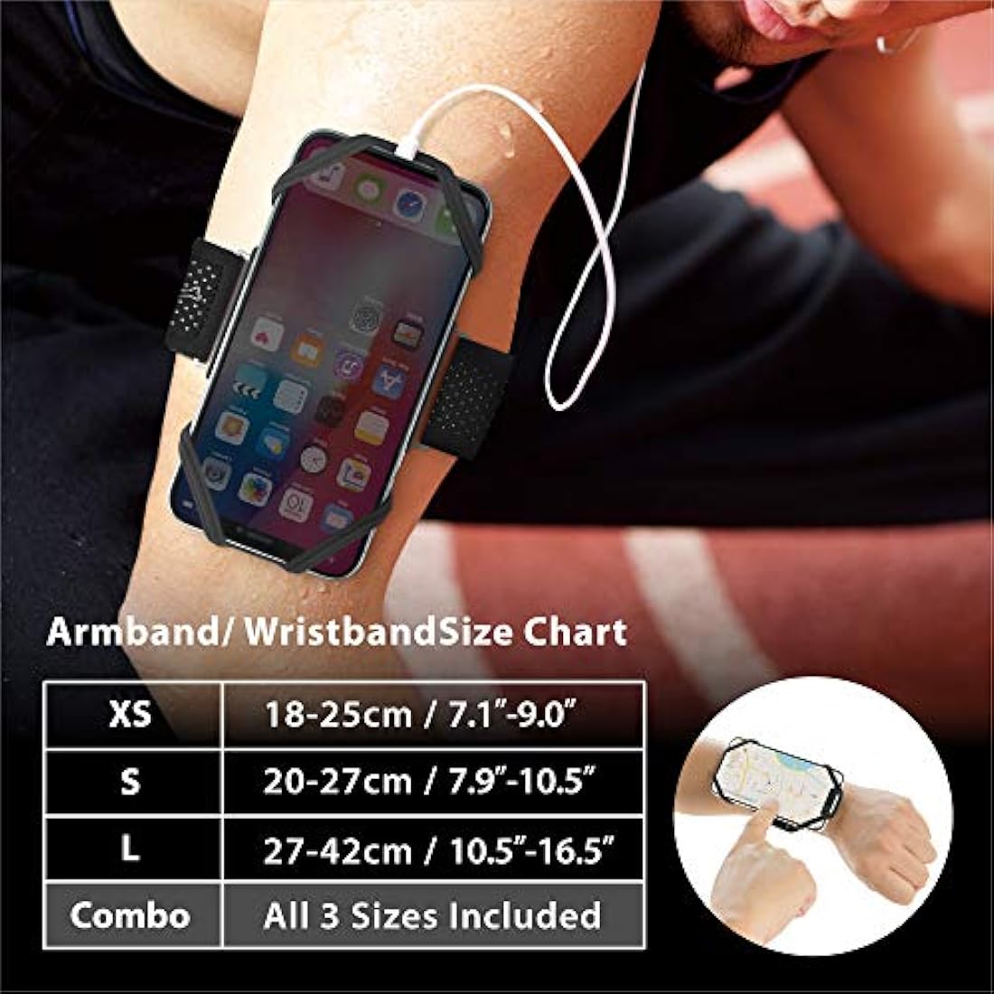 Brazalete deportivo ligero para celular