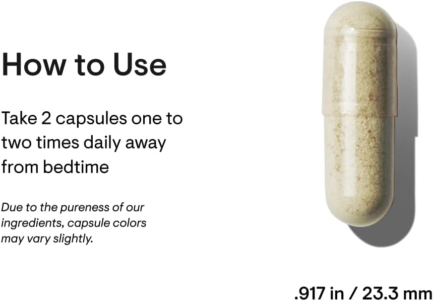 Suplemento cerebral nootrópico para concentración Thorne