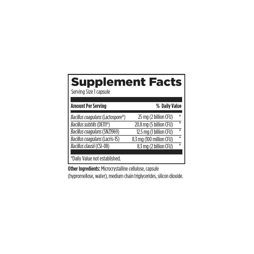 Suplementos ProbioSpore Potente probiótico a base de esporas