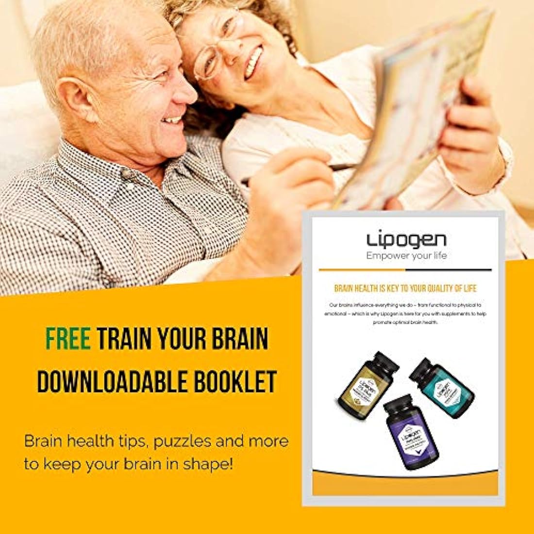 Suplemento de potenciación del cerebro Mejora la memoria.