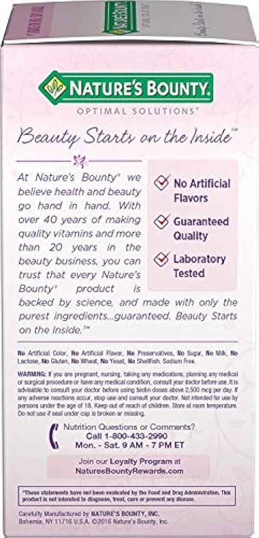 Optimal Solutions Fórmula para cabello, piel y uñas