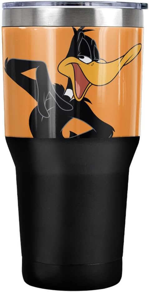 Taza de viaje Daffy Duck LOGOVISION 30 oz acero inoxidable